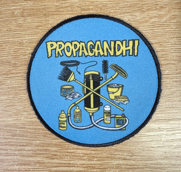 Propagandhi - Cleaning Round Patch – Punk Rock Shop