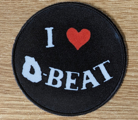 D-Beat - I Love D-Beat Patch