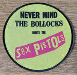 Sex Pistols - Yellow Never Mind The Bollocks Circle Woven Patch