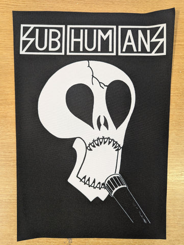 Subhumans - Skulls Backpatch