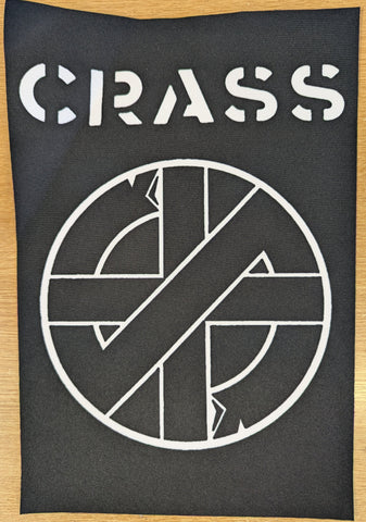 Crass - Logo Backpatch