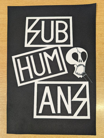 Subhumans - Logo Backpatch