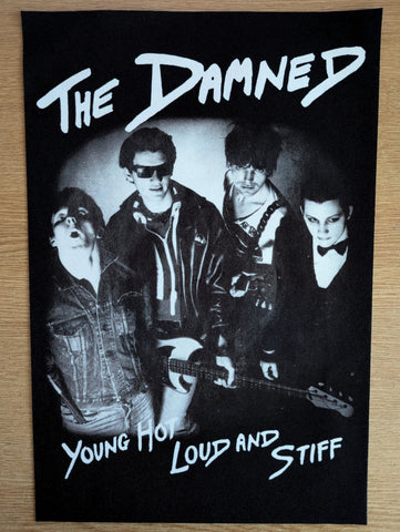 The Damned - Young, Hot, Loud and Stiff Backpatch