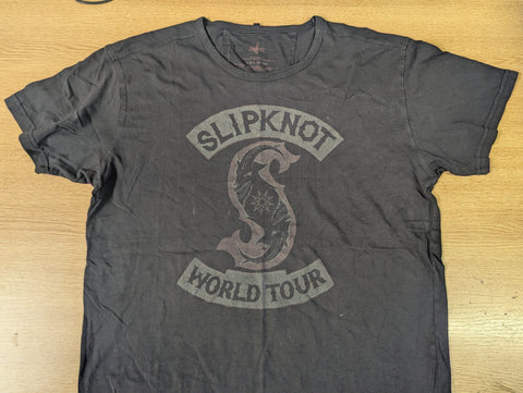 Slipknot - Faded World Tour Mens Tshirt