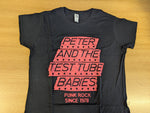 Peter and The Test Tube Babies - Logo  Ladies T-shirt