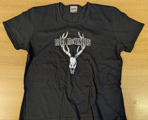 The Real McKenzies - Deer Skull Ladies T-shirt