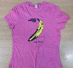 Velvet Underground - Banana Ladies Pink T-shirt