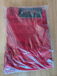 Urban Star - Red Stretch Jeans Unisex Trouser