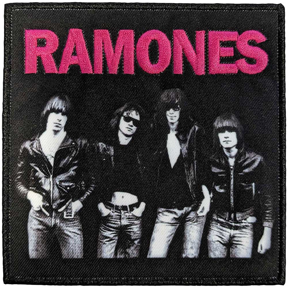 Ramones - Band Photo Woven Patch – Punk Rock Shop