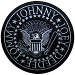 Ramones - Presidential Seal Black Woven Patch