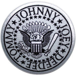 Ramones - Presidential Seal White Woven Patch