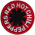 Red Hot Chili Peppers - Red Asterisk Woven Patch