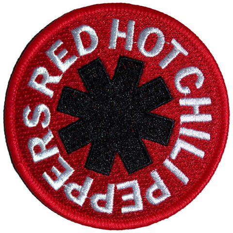 Red Hot Chili Peppers - Red Asterisk Woven Patch