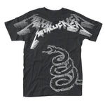 BLACK ALBUM FADED (ALL OVER) - Mens Tshirts (METALLICA)