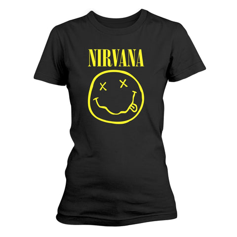 FACE LOGO - Womens Tops (NIRVANA)