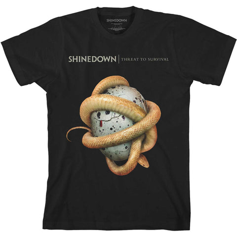 Shinedown - Threat to Survival Black Men's T-shirt