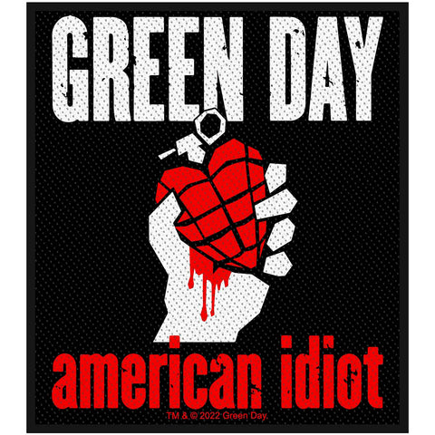 Green Day - American Idiot Woven Patch