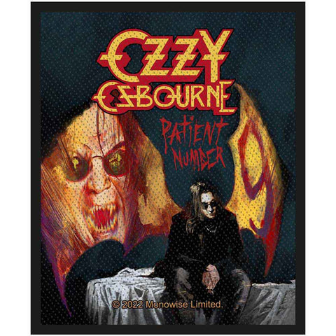 Ozzy Osbourne - Patient No.9 Woven Patch