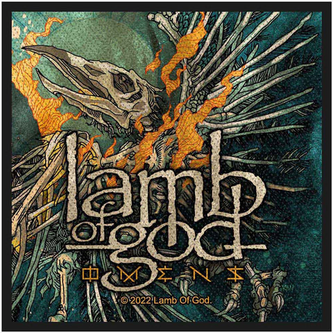 Lamb of God - Omen Woven Patch
