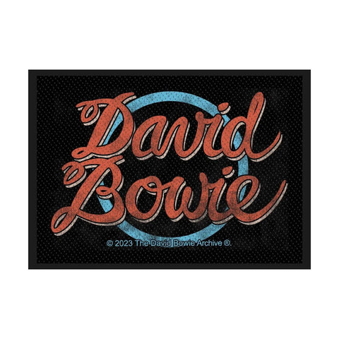 David Bowie - Logo Woven Rectangle Patch