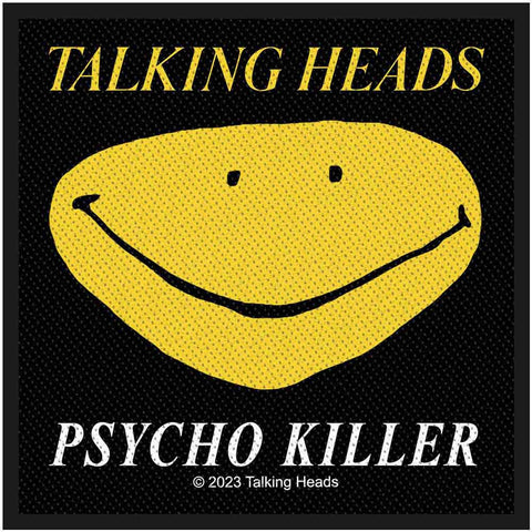 Talking Heads - Psycho Killer Woven Patch