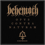 Behemoth - Opvs Contra Natvram Woven Patch