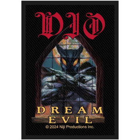 Dio - Dream Evil Woven Patch