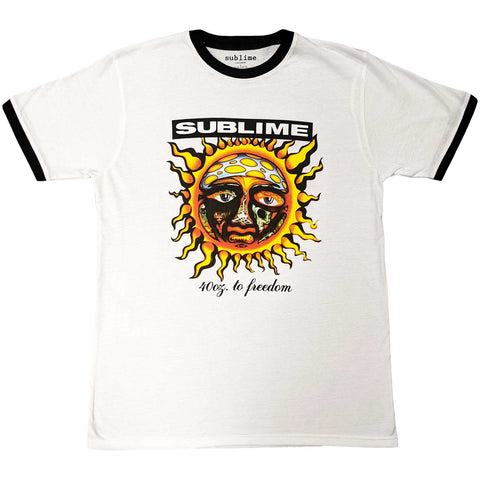 Sublime - 40oz To Freedom Ringer Men's T-shirt