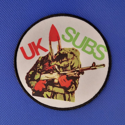 UK Subs - Warhead Patch