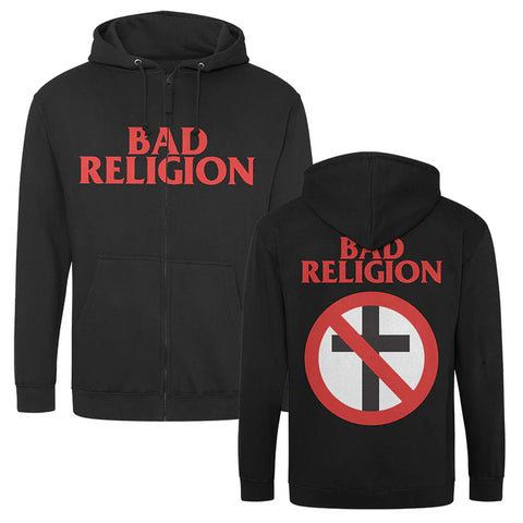 Bad Religion - Logo/Crossbuster Men's hoodie