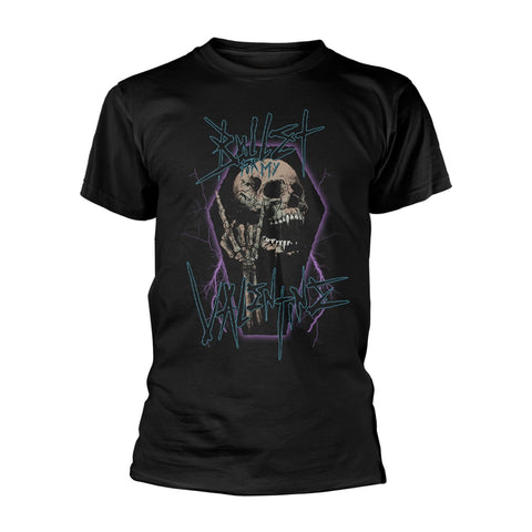 THRASH SKULL - Mens Tshirts (BULLET FOR MY VALENTINE)