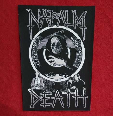 Napalm Death - Life Backpatch