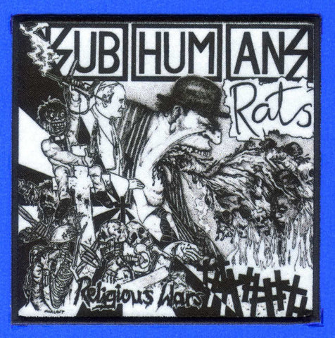 Subhumans - Religious Rats Patch
