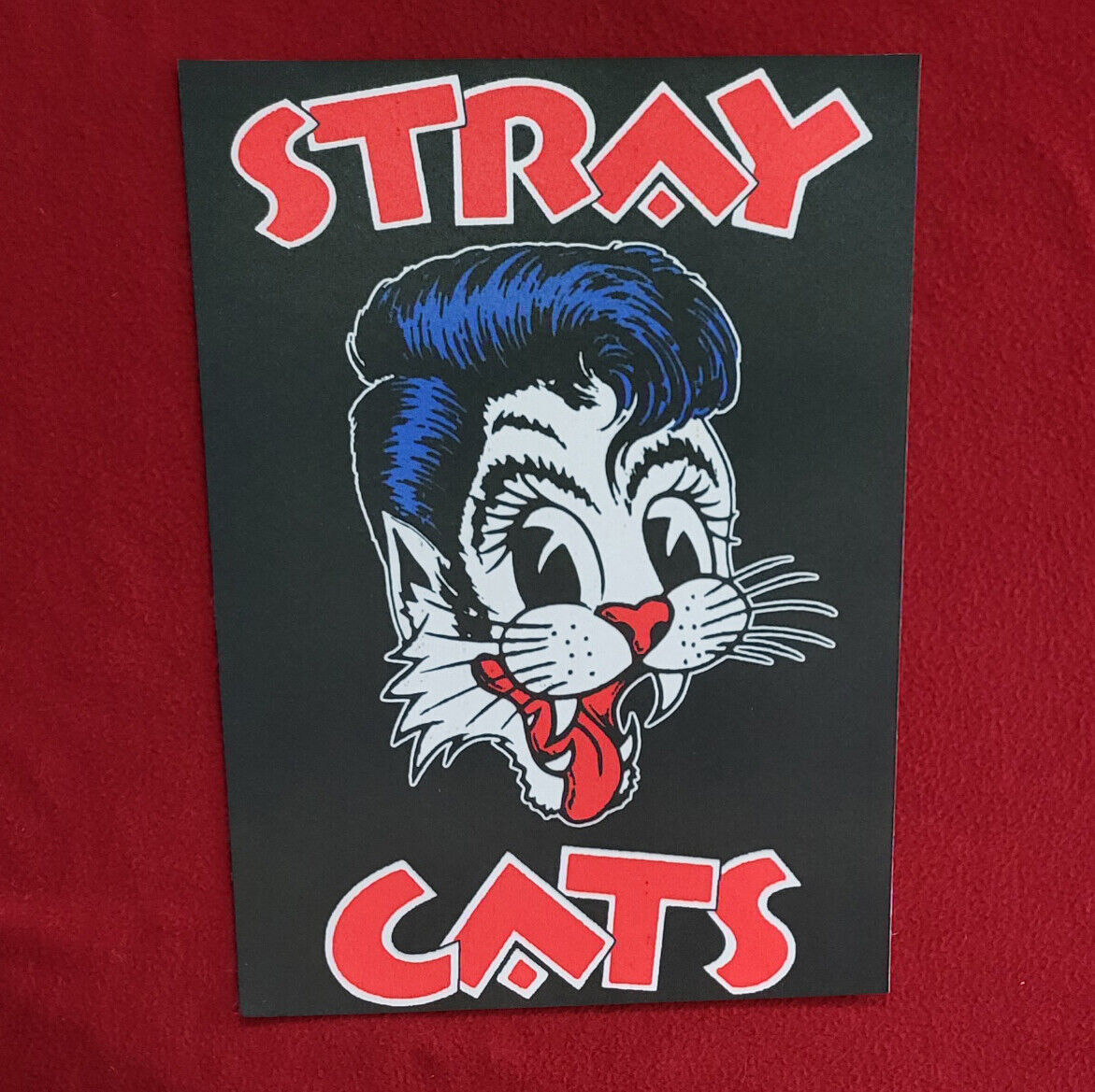 Stray Cats - Cat Backpatch – Punk Rock Shop