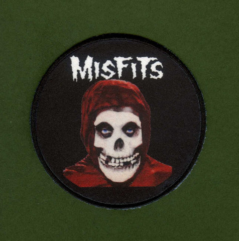 Misfits - Crimson Ghost Circle Patch
