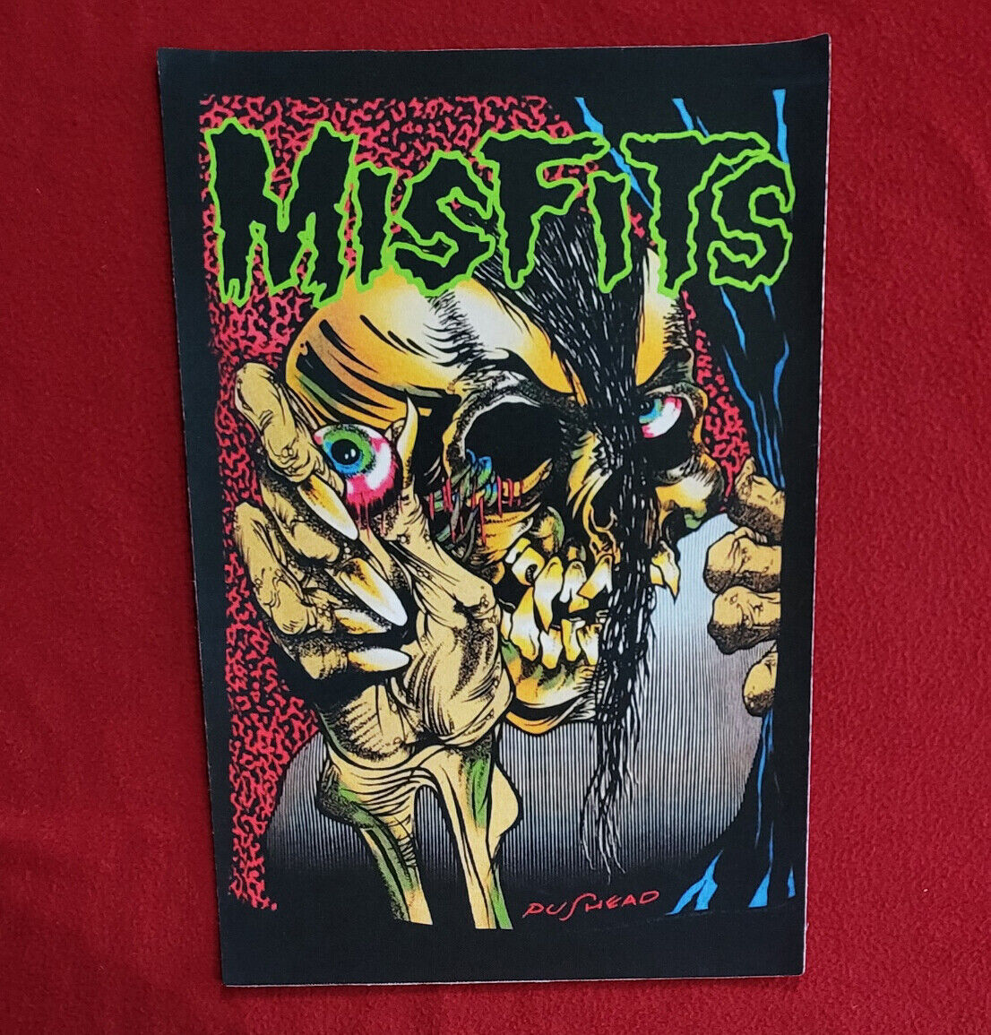 Misfits - Pushead Coloured Backpatch – Punk Rock Shop