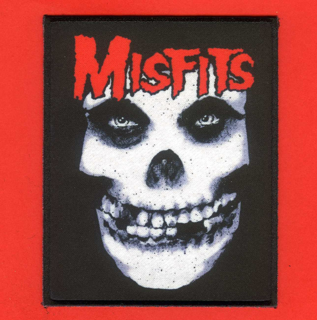 Crimson Ghost Misfits, Crimson Skull Misfits, Misfits Patches