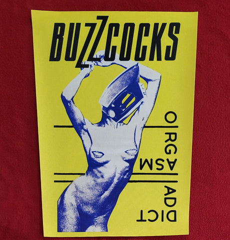 Buzzcocks - Orgasm Addict Backpatch