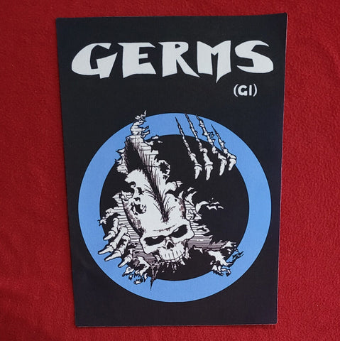 Germs - Skull Backpatch