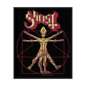 Ghost The Vitruvian Ghost  Woven Patche