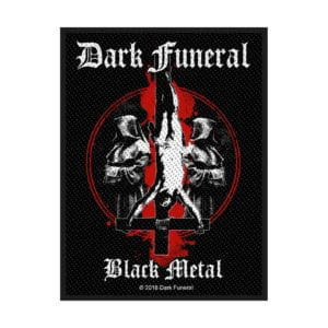 Dark Funeral Black Metal  Woven Patche
