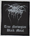 Darkthrone True Norwegan Black Metal Woven Patche