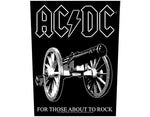 ACDC For Those About To Rock Backpatch Backpatche