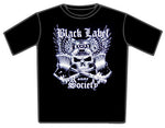 Black Label Society Crossed Axes Mens Tshirt