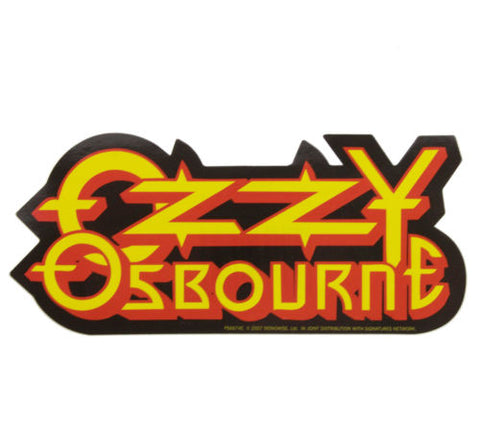 Ozzy Osbourne Logo Sticker