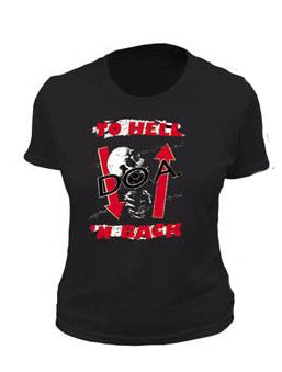 DOA Girlie To Hell N Back T-shirt