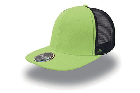 Various Clothing Lime Green Trucker Mesh Cap  Headwear