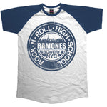 Ramones Men's Bowery NYC Raglan  T-shirt