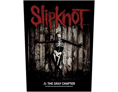 Slipknot 5 The Grey Chapter Backpatche