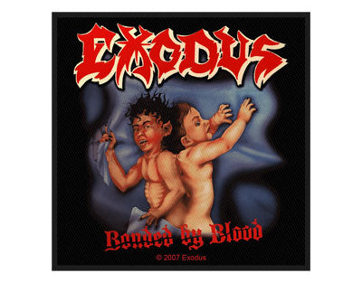 Exodus Bonded By Blood Woven Patche